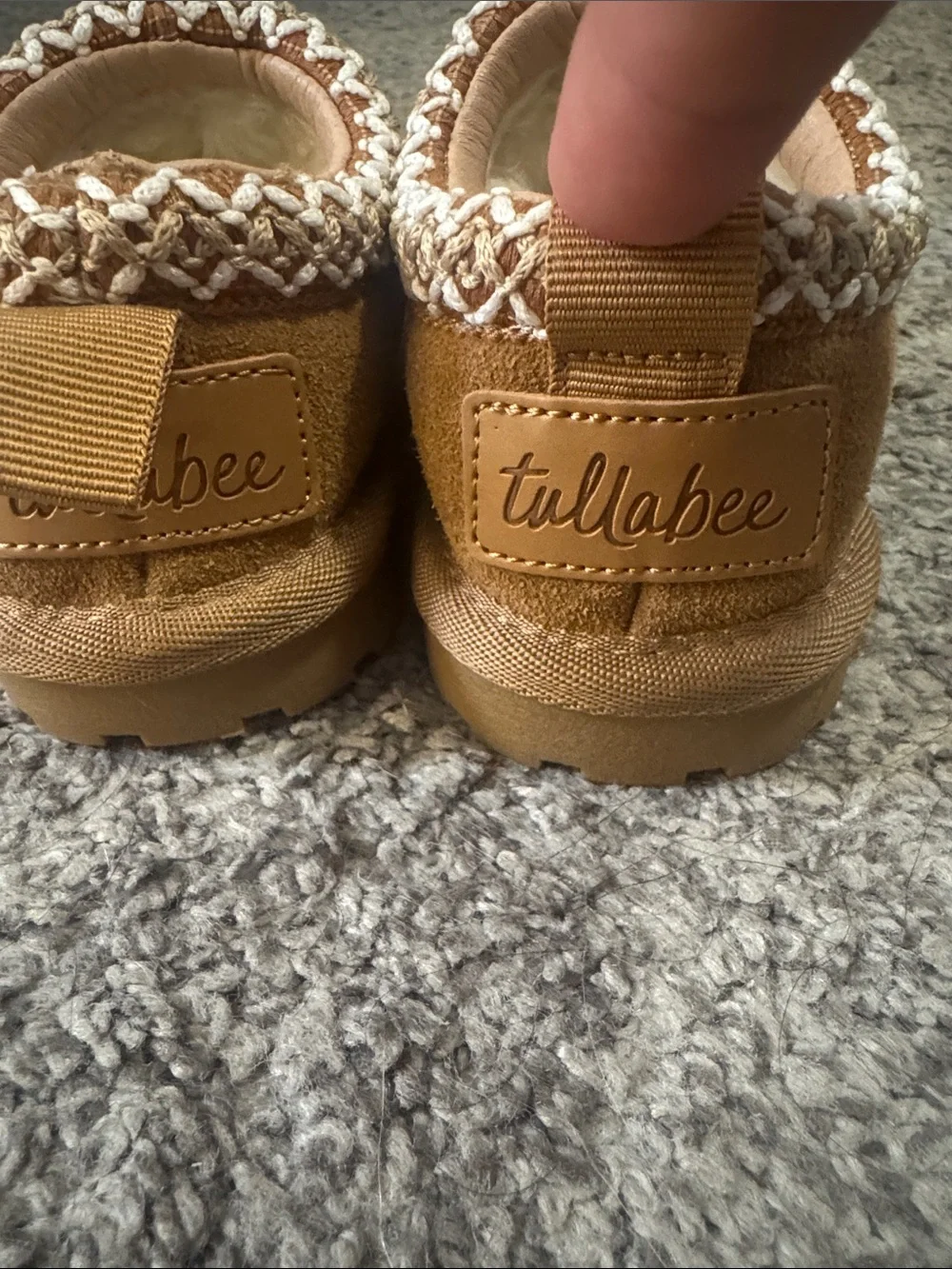Tullabee/Altar’d State Kids Toddler Girl Slip On Moccasin - Brown - Size 8